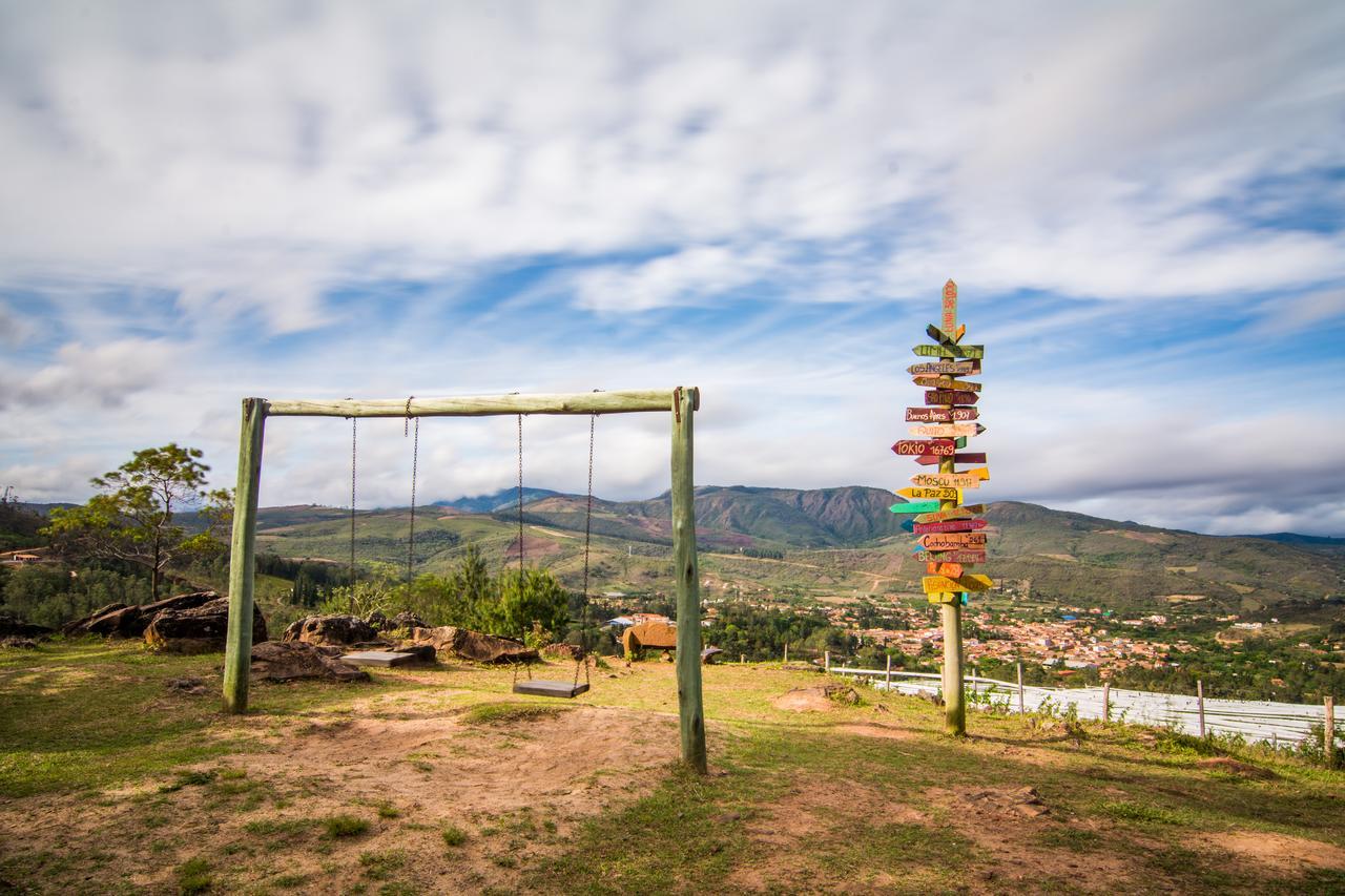 El Pueblito Hotel Boutique Samaipata Bagian luar foto